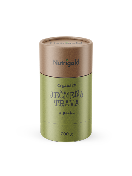 Nutrigold Gerstengras-Pulver - Biologisch in einer 200 Gramm Packung