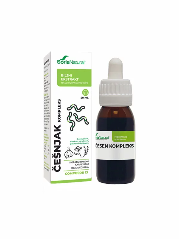 Knoblauch-Naturkomplex 50ml Soria Natural