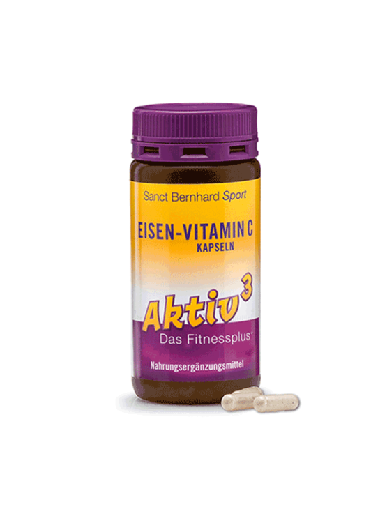 Aktiv3 Vitamin C- und Eisenkapseln