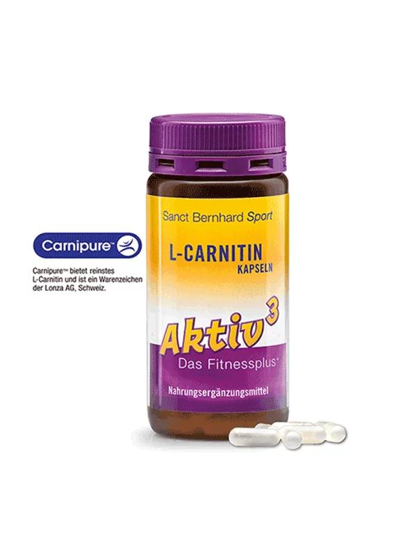 Aktiv3 L-Carnitin Kapseln – Kräuterhaus