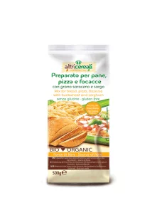Probios Glutenfreie Brot- und Pizzamischung - Biologisch in einer 500g Packung