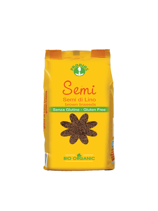 Probios – Glutenfreie Leinsamen - Biologisch in einer Packung von 500g