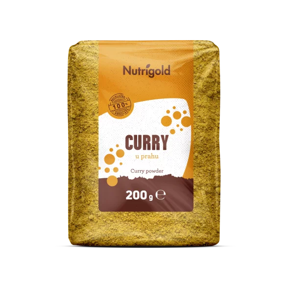 Nutrigold Curry Pulver in einer 200 Gramm Packung