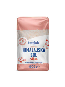 Nutrigold Himalaya-Salz fein gemahlen in einer 1kg Packung