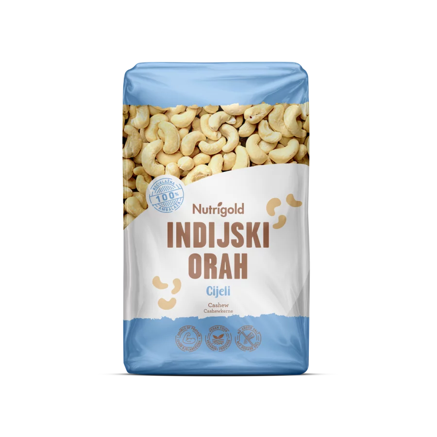 Nutrigold rohe Cashewkerne in einer 1000 Gramm Packung