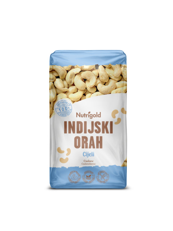 Nutrigold rohe Cashewkerne in einer 1000 Gramm Packung