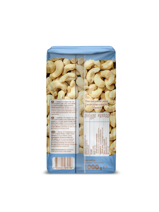 Nutrigold rohe Cashewkerne in einer 1000 Gramm Packung