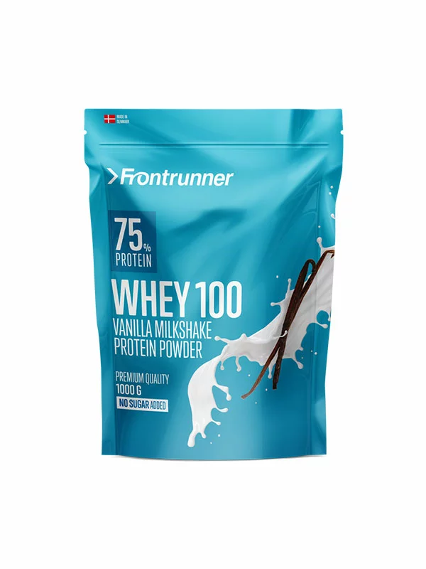 Frontrunner Whey 100 Protein – Vanille in einer 1kg Packung