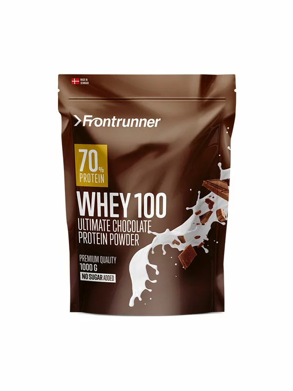 Frontrunner Whey 100 Protein – Schokolade in der 1kg Packung