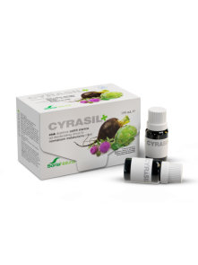 Cyrasil-Kombination aus Kräutern und Lecithin – 15 x 10 ml - Soria Natural