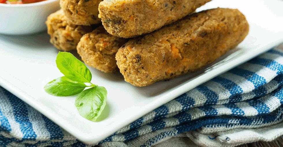 Pflanzliche Fleischsticks