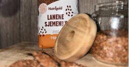 Beutel mit Leinsamen