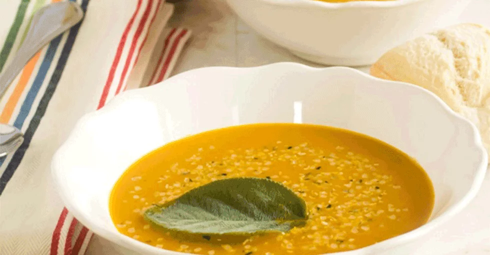 Aromatische Suppe mit Amaranth