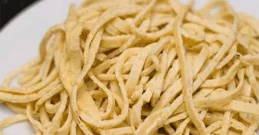 Low Carb Pasta im Teller