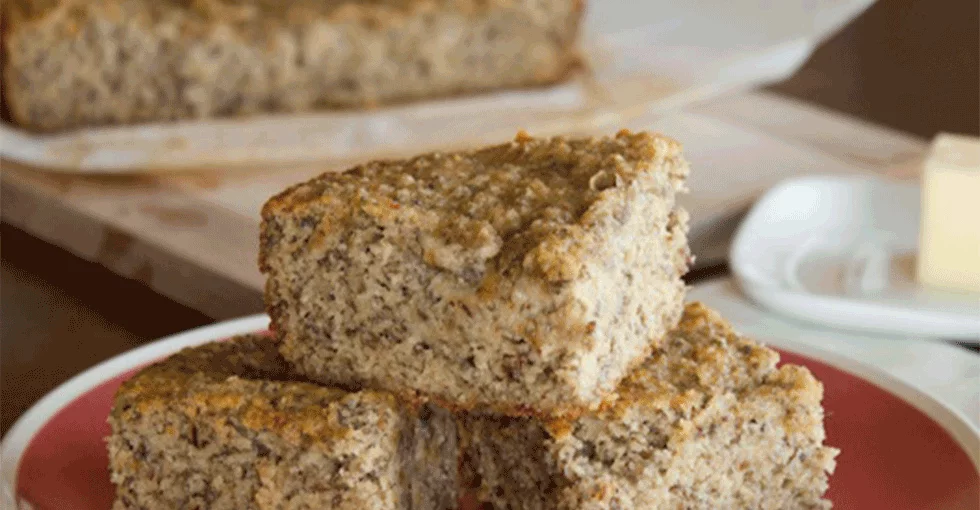 Kuchen mit Banane & Chiasamen