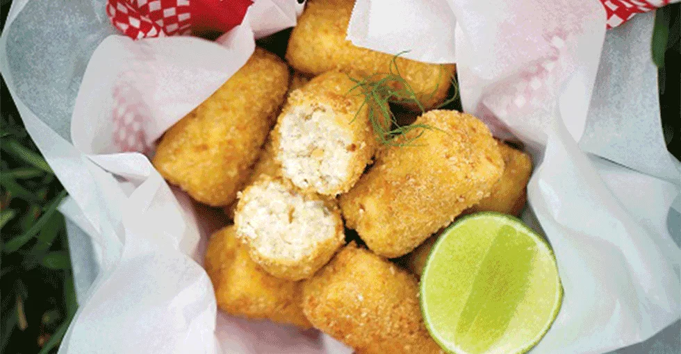 Kroketten mit Hirse und Tofu
