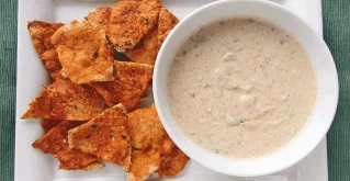 Joghurt-Dip & Chips