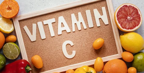 Geschriebenes Vitamin C