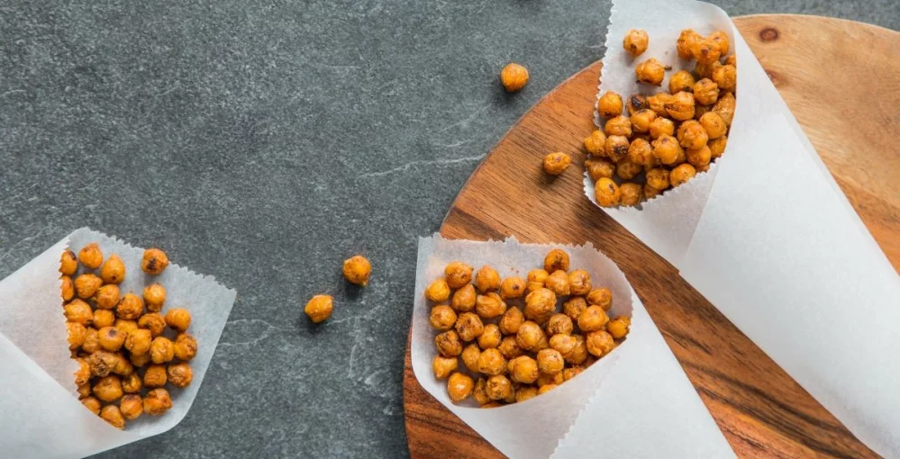 Knusprige Kichererbsen