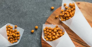 Knusprige Kichererbsen