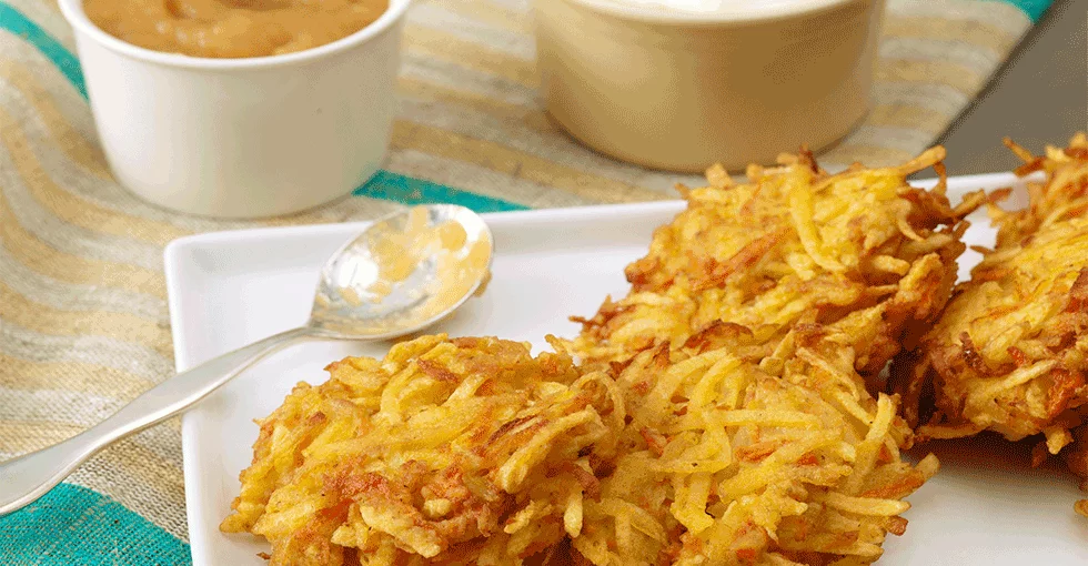 Kartoffelpuffer mit Karotten