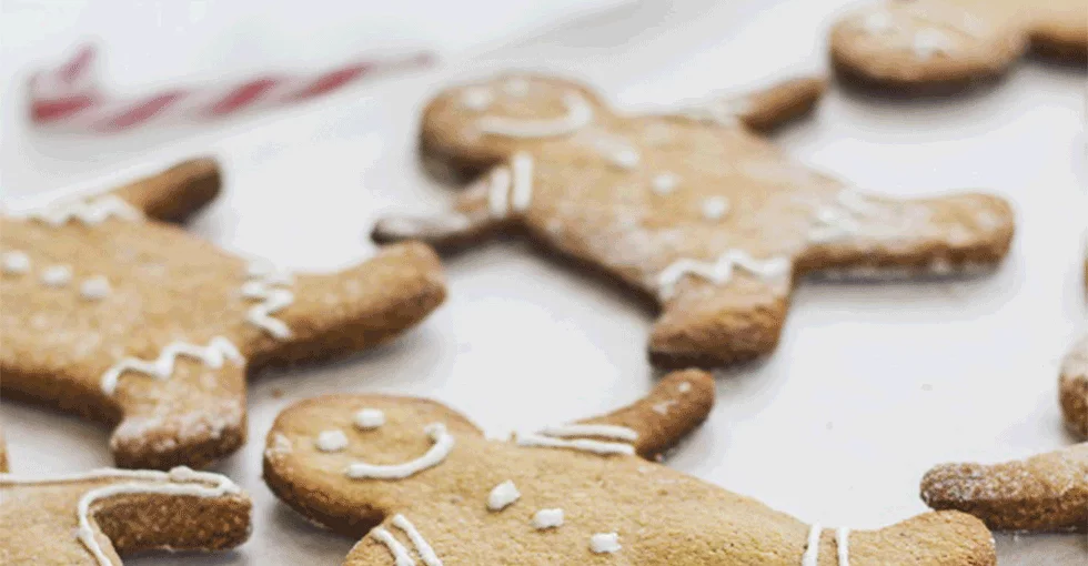 Gingerbread-Kekse mit Mandelmehl