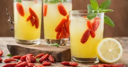Goji-Beeren Limonade