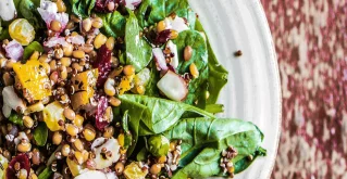 Salat mit Gerste & Brokkoli