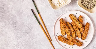 Tempeh mit Gewürzen
