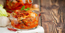 Kimchi in einer Schüssel