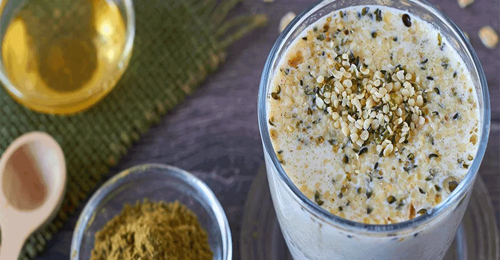 Hanfprotein im Shake