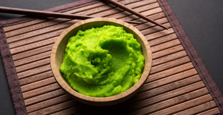 Wasabi in einer Schüssel