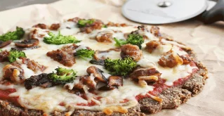 Mehlfreie Pizza