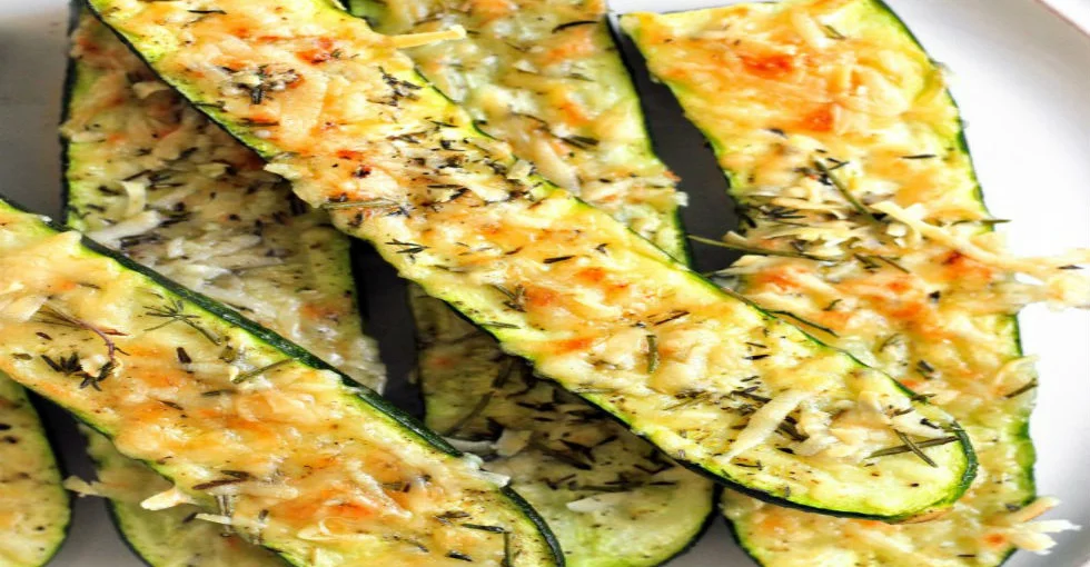 Zucchini mit Parmesan