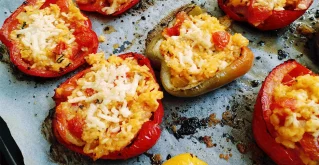 Gefüllte Paprika