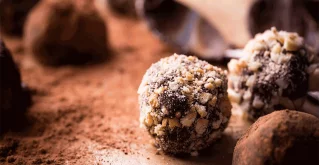 Schoko-Protein-Bites