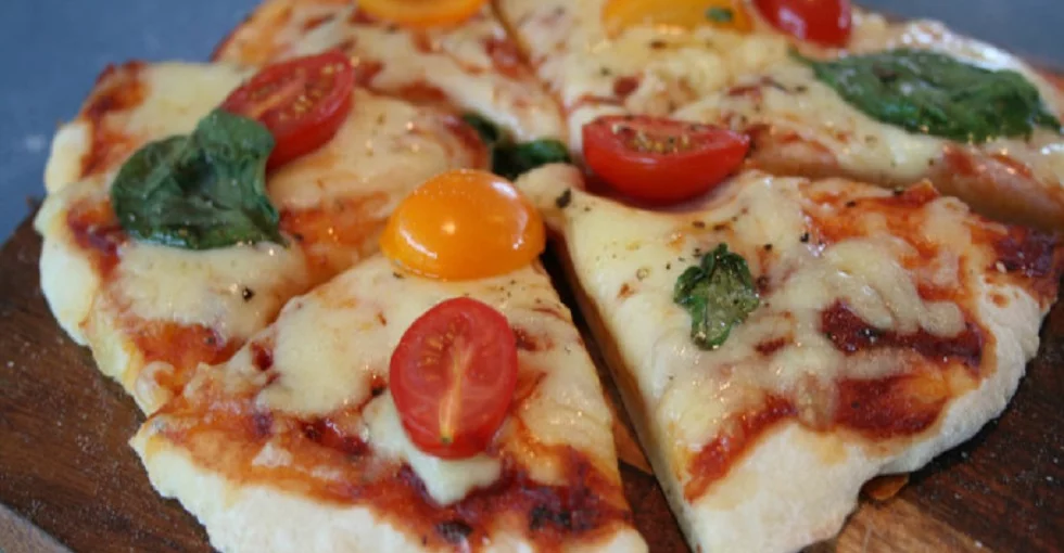 Hausgemachte Joghurt Pizza