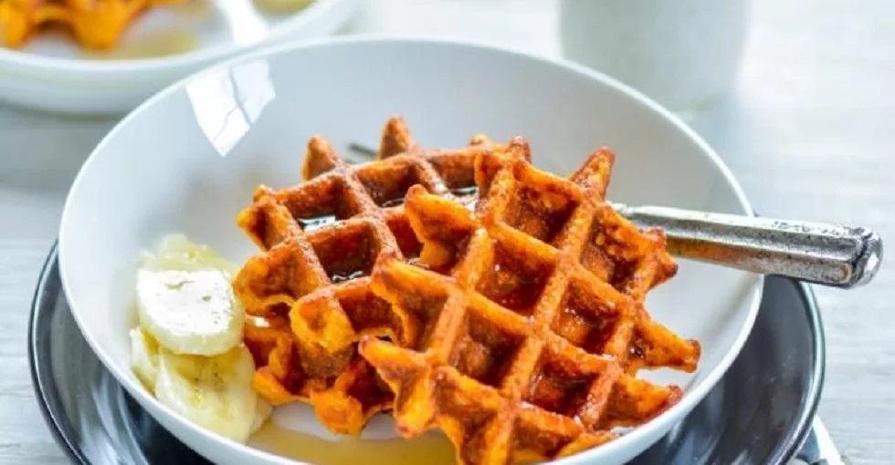 Waffeln mit Süßkartoffel – Rezeptidee für Frühstück oder Dessert!