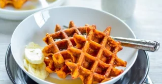 Waffeln mit Süßkartoffel – Rezeptidee für Frühstück oder Dessert!