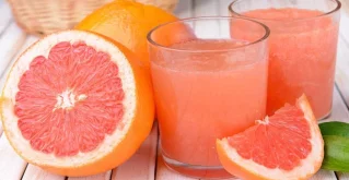 Getränk aus Grapefruit