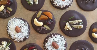 Schokoladenmedaillons als kleine Auszeit zwischendurch! Schokoladenmedaillons