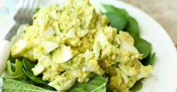 Avocado-Salat mit Eiern