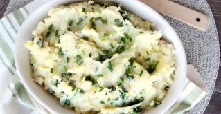 Püree mit Grünkohl