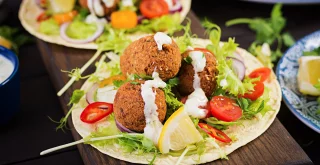 Vegane Falafel