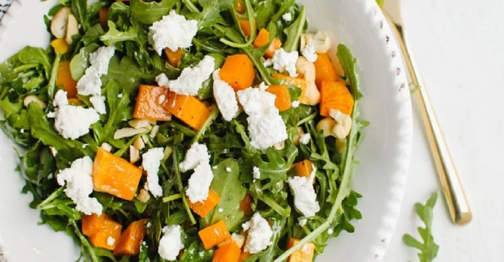 Kürbis & Feta Salat