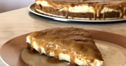 Cheesecake mit Karamell