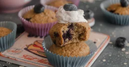 Muffins mit Heidelbeeren