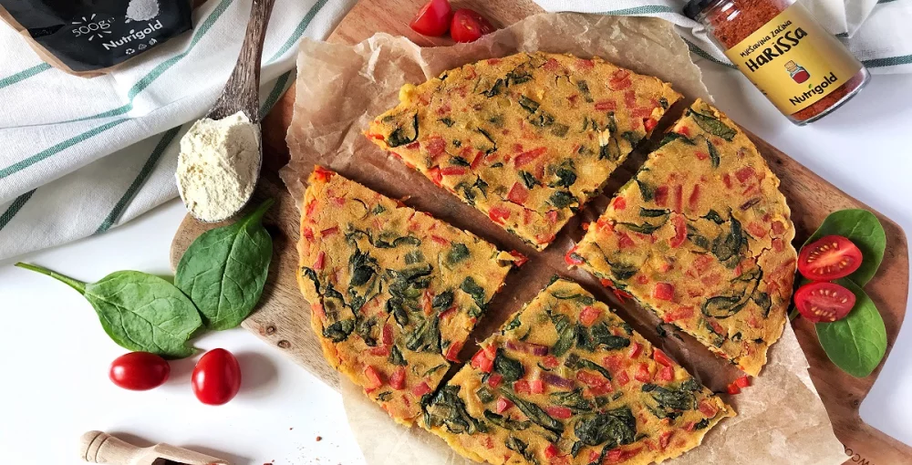 Gemüse-Socca: Herzhaftes Ofengericht für ein unkompliziertes Mittagessen!