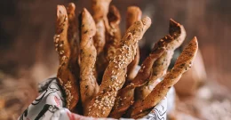 Grissini aus Vollkornmehl