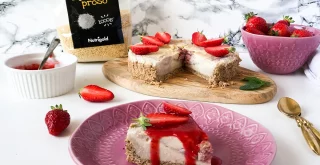 Fruchtiger Cheesecake